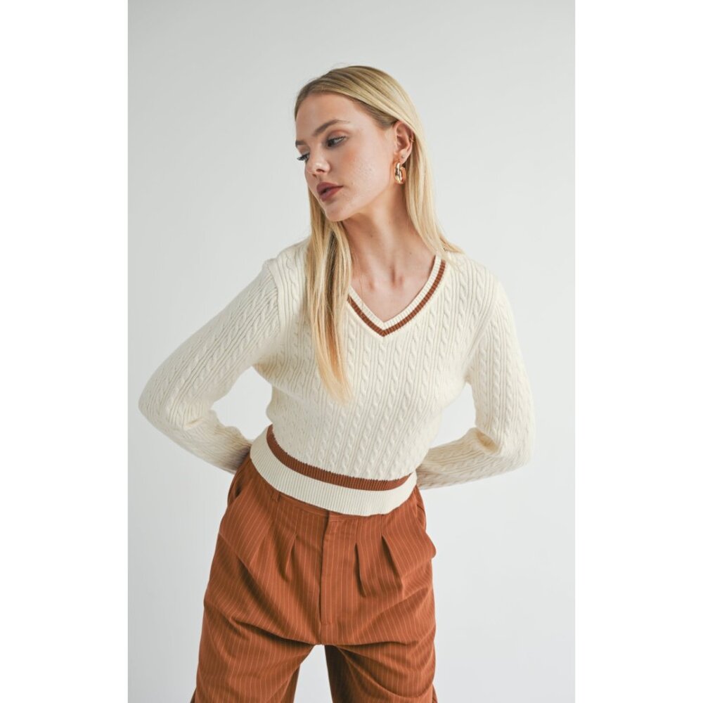 Lois Cable Sweater